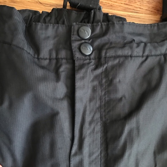 Trespass Ski pants XL black with suspenders waterproof 5000mm - Picture 5 of 6